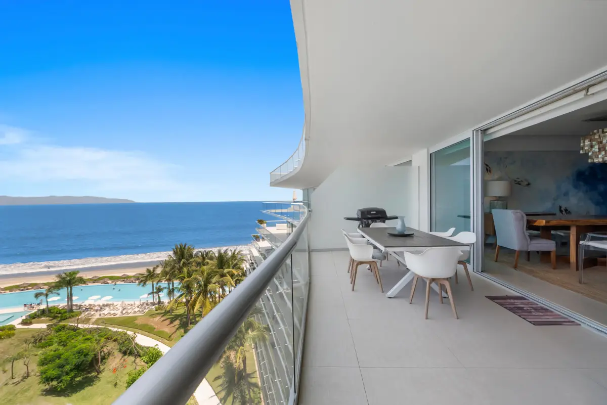 Estancia de una residencia frente al mar en Nuevo Vallarta
